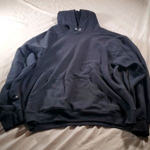 Friut of the loom black large hoodie